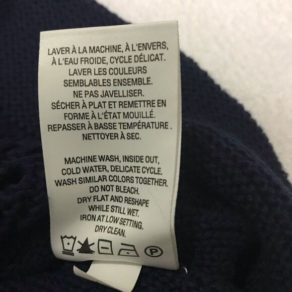 Reitmans The Short Cut Navy Blue Women Sweater Longsleeves XXS - Picture 5 of 11